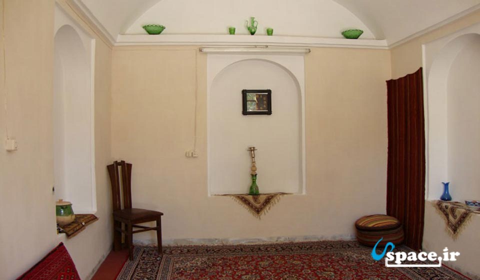 نمای داخلی اقامتگاه بوم گردی قافله کویر - خور- اصفهان